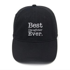 Best Daughter Ever: Velcro Back Hat